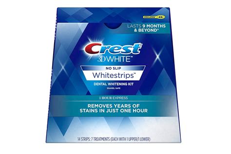 Crest 3D Teeth Whitening Strips Review: 1 Hour Express And Professional ...