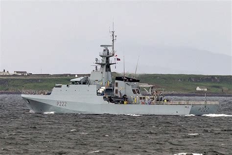 Royal Navy fifth patrol vessel formally named HMS Spey; Falklands ...