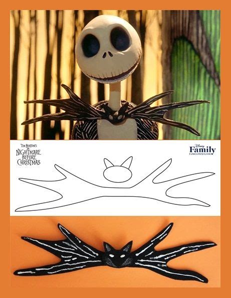 Jack Skellington Inspired Bow Tie | Disney Family | Nightmare before ...