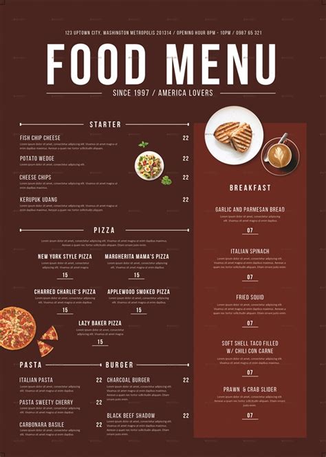 49+ Creative Restaurant Menu Design Ideas That Will Trick People To ...