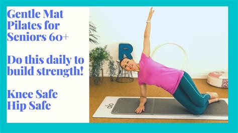 20 Minute Mat Pilates for Seniors 60+ | Gentle Workout to Increase Your ...