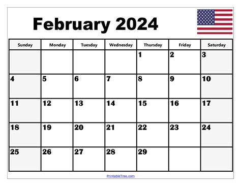 2024 February Calendar Template Microsoft Word - Jacki Letizia