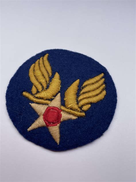 Original World War Two American Army Air Force Patch, Rare Felt Variant ...