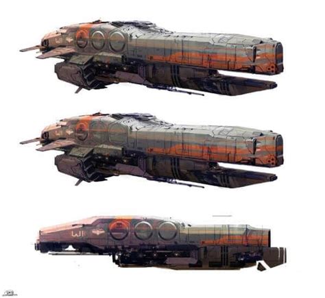 75 Cool Sci Fi Spaceship Concept Art & Designs To Get Your Inspired ...