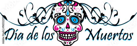 Dia De Los Muertos Border Clip Art