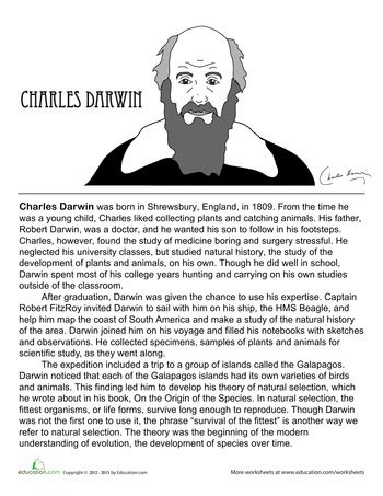 Charles Darwin Biography | Charles darwin biography, Charles darwin ...