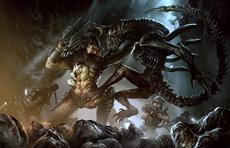 Xenoshark Predator Alien Art Xenomorph Alien Vs Predator