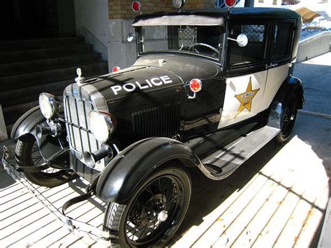 Antique Police Car