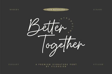 Better Together Font - Free Font