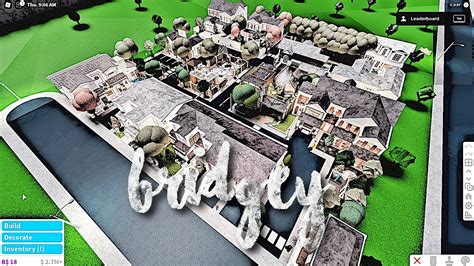 Bloxburg city layouts