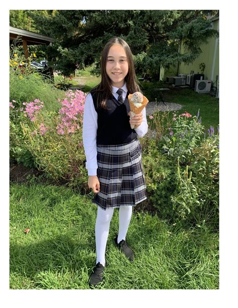 Blue tartan school uniform skirtshas built in shorts offering your ...