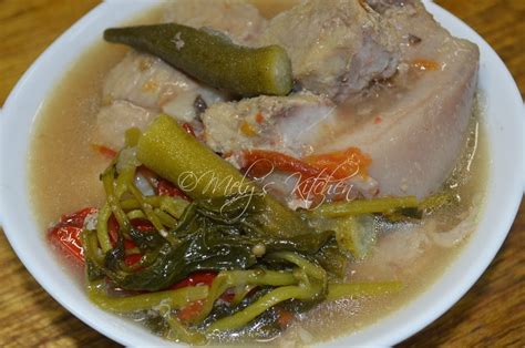 Mely's kitchen: Pork Sinigang sa Miso