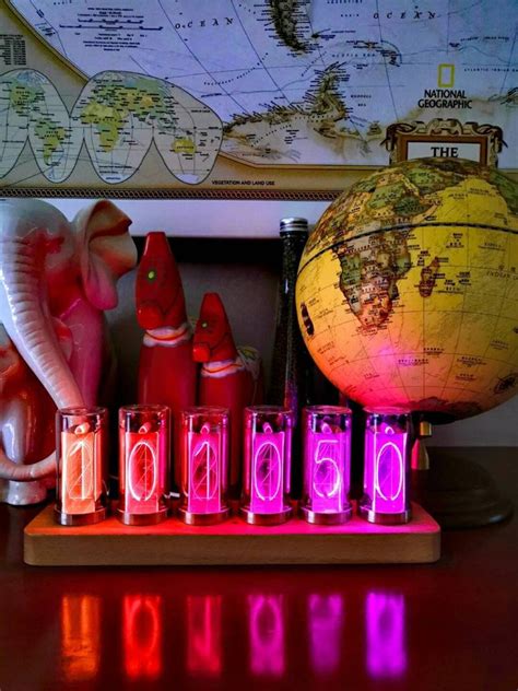 Gixie Nixie Clock RGB Tube Clock Usb - Etsy