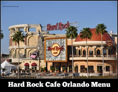 2024 Hard Rock Cafe Orlando Menu | CityWalk