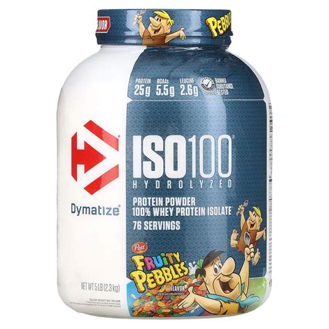 Dymatize, ISO100 Hydrolyzed, Protein Powder, 100% Whey Protein Isolate ...