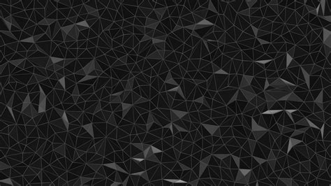 digital Art, Low Poly, Geometry, Minimalism, Triangle, Lines, Black ...