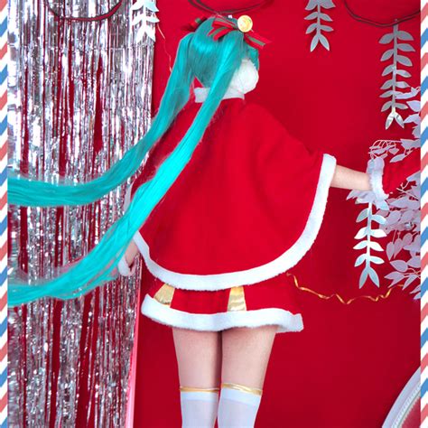 Vocaloid Hatsune Miku Christmas Cosplay Costume – Gcosplay