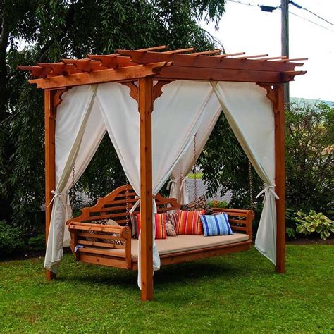 Top 20 of Pergola Porch Swings with Stand