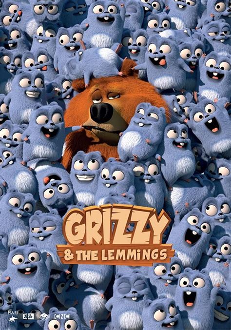 Grizzy and the Lemmings (2016) Cartoon Movie Characters, The Lemmings ...