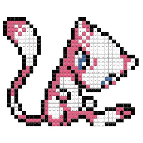 Pixel Pokemon Mew / Pokemon Pixel Art Pocket Monsters Pixel Pokemon Mew ...