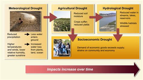 Types of Drought: Cascading Effects