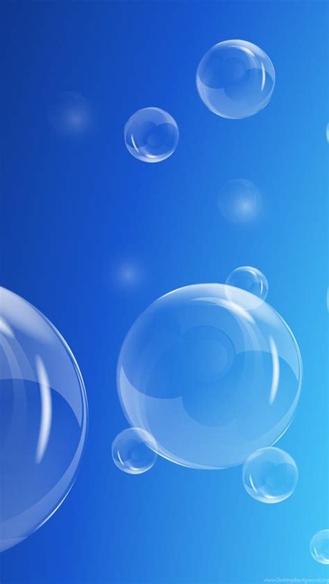 Top Big Screensaver: Floating Bubbles Screensaver Desktop Background