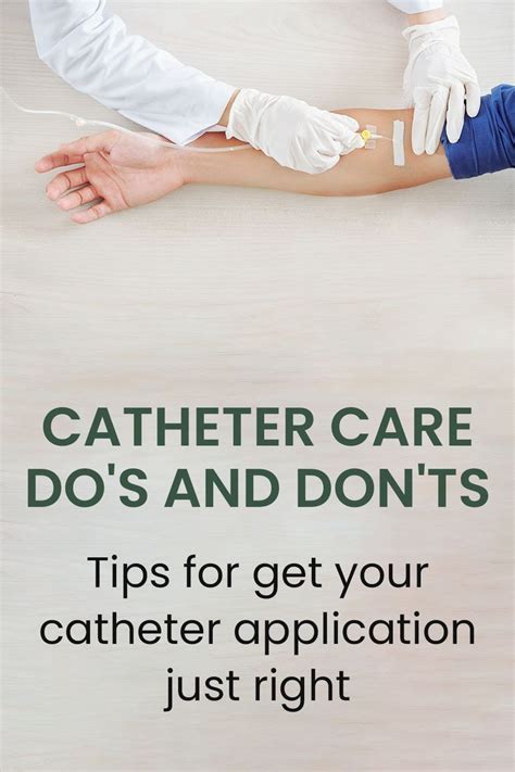 Pin on Catheter Care Tips