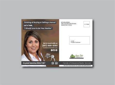 Bold, Serious, Real Estate Agent Postcard Design for a Company by ...