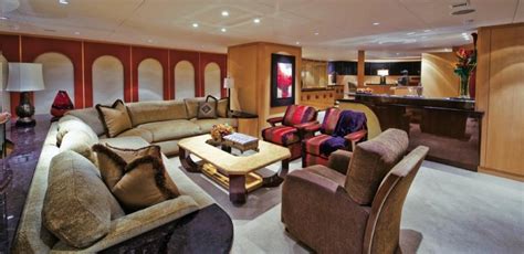 Rising sun yacht interior photos