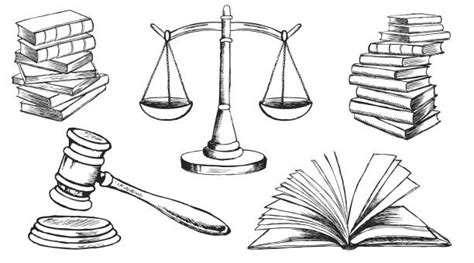 Law Book Clipart Cute