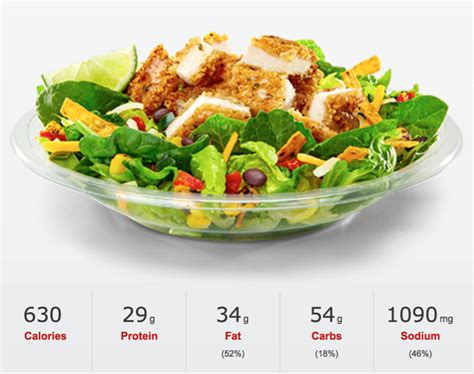 Mcdonald S Caesar Salad Nutrition Facts | Besto Blog