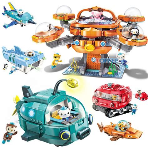 ENLIGHTEN Octonauts Octopus Playset Octopod Building Blocks Kids Sets ...