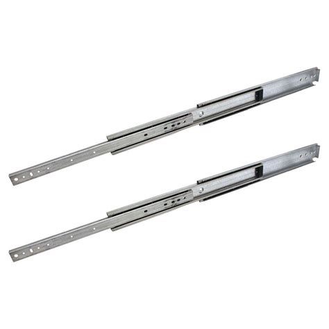 Hettich 32 in. Industrial Duty Full Extension Ball Bearing Side Mount ...