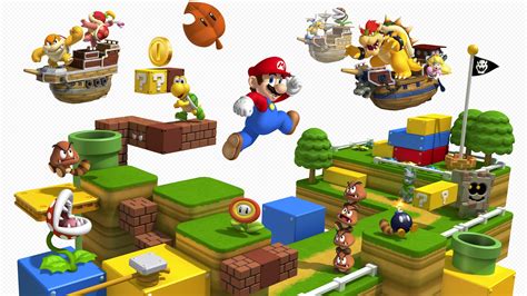 Mario wallpaper 3D - Imagui