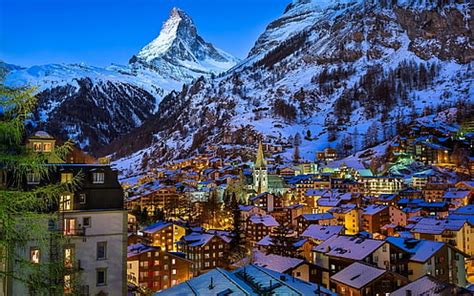 Online crop | HD wallpaper: Switzerland, Lauterbrunnen, Jungfrau, city ...