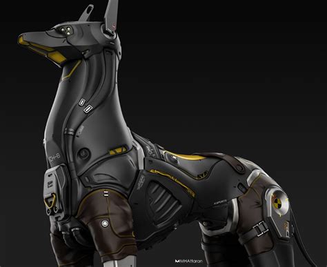 ArtStation - The Robotic Dog, Mohammad Hossein Attaran | Robot animal ...