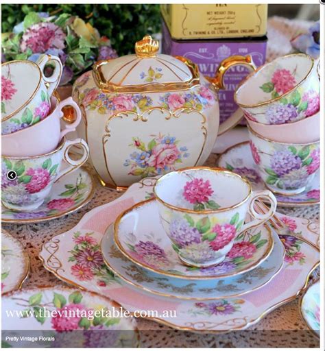 165 best Fancy Teacups Tea sets and Tea Service images on Pinterest ...