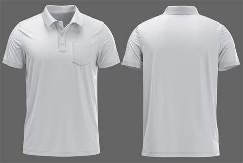 White Polo Shirt Template - images, stock photos and vectors