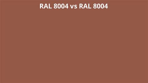 RAL 8004 vs 8004 | RAL colour chart UK