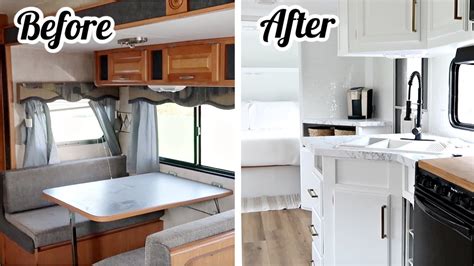 TINY HOME RV CAMPER REMODEL MAKEOVER DIY HOW TO 2021 TINY HOUSE TOUR ...