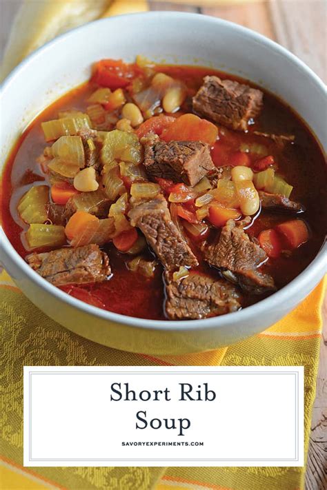 Short Rib Soup - A Delicious Recipe Using Beef Short Ribs