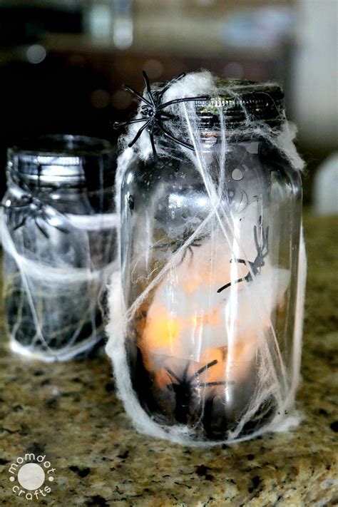 "Catch a Spider by its Toe": Light Up Mason Jar