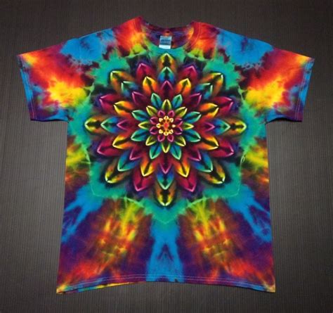 Tie Dye Shirt, Tie Dyed Shirt, Tiedye Shirt, Rainbow Tie Dye, Lotus Tie ...