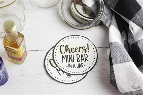 Quick & Easy Mini Bar in a Jar Gift with Printable Label