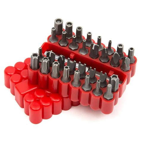 33pcs Security Bit Screwdriver Set With Magnetic Extension Bit Holder ...