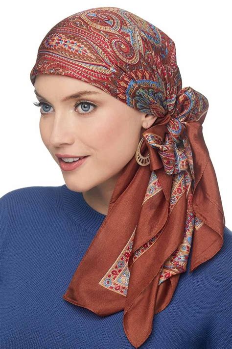 100% Pure Silk Head Scarf | Silk Scarf for Hair | Scarf hairstyles ...