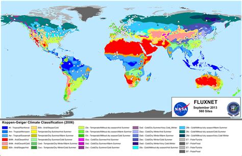 Koppen World Climate Map