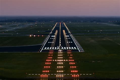 Airport Runway Markings And Lights