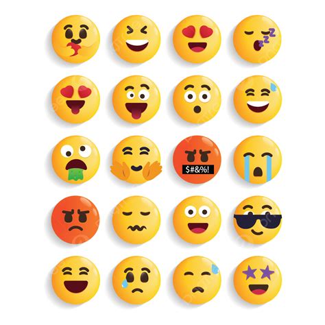 New Emoji Design Vector, Like Emoji, Emoticon, Emoji PNG and Vector ...