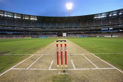 Cricket Pitch Dimension, Size, Shape & History - Sportskeeda